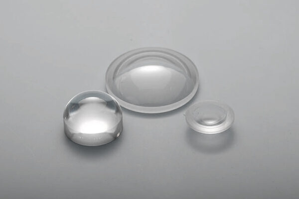 Sapphire optical lenses